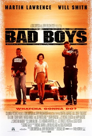 will smith movies posters. Bad Boys movie poster.