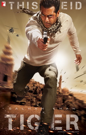 Ek Tha Tiger movie poster.