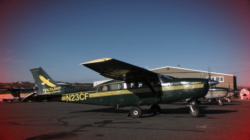 Reg.N23CF Cessna 207 Skywagon of Hageland Aviation Services.