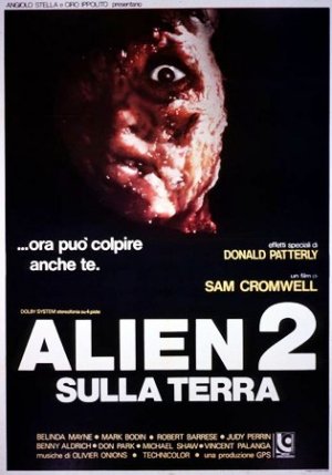 Alien 2 - Sulla Terra movie poster.