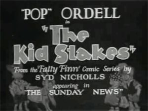 The Kid Stakes movie poster.